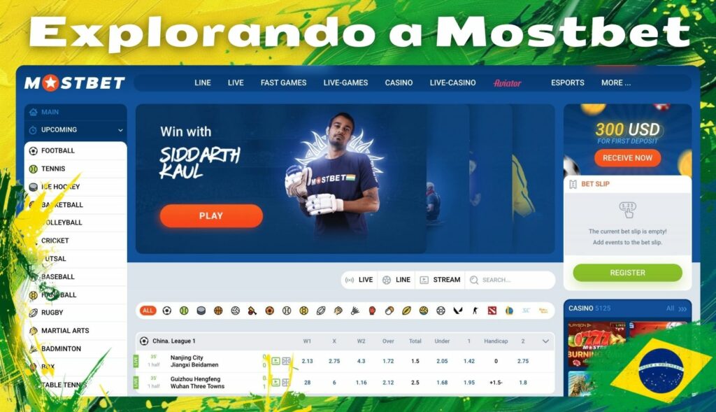 Explorando a Mostbet site de apostas no Brasil