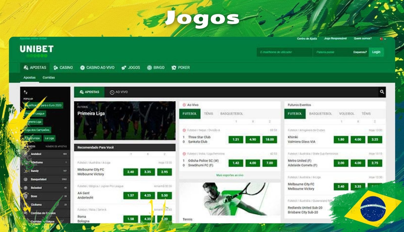 jogos on-line da Unibet site no Brasil guia